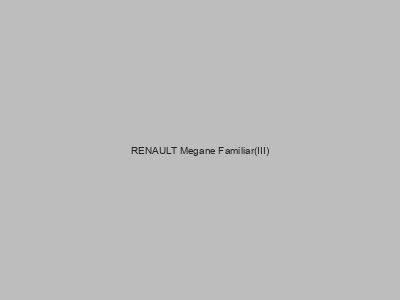 Kits electricos económicos para RENAULT Megane Familiar(III)
